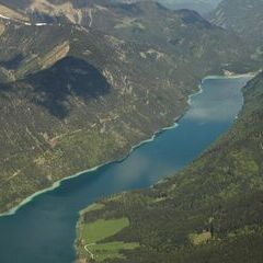 Flugwegposition um 12:38:28: Aufgenommen in der Nähe von Gemeinde Hermagor-Pressegger See, Österreich in 2671 Meter